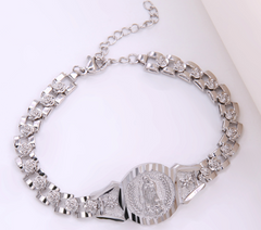 Elegant Virgin Mary Bracelet – Luxury Design in Silver or Gold